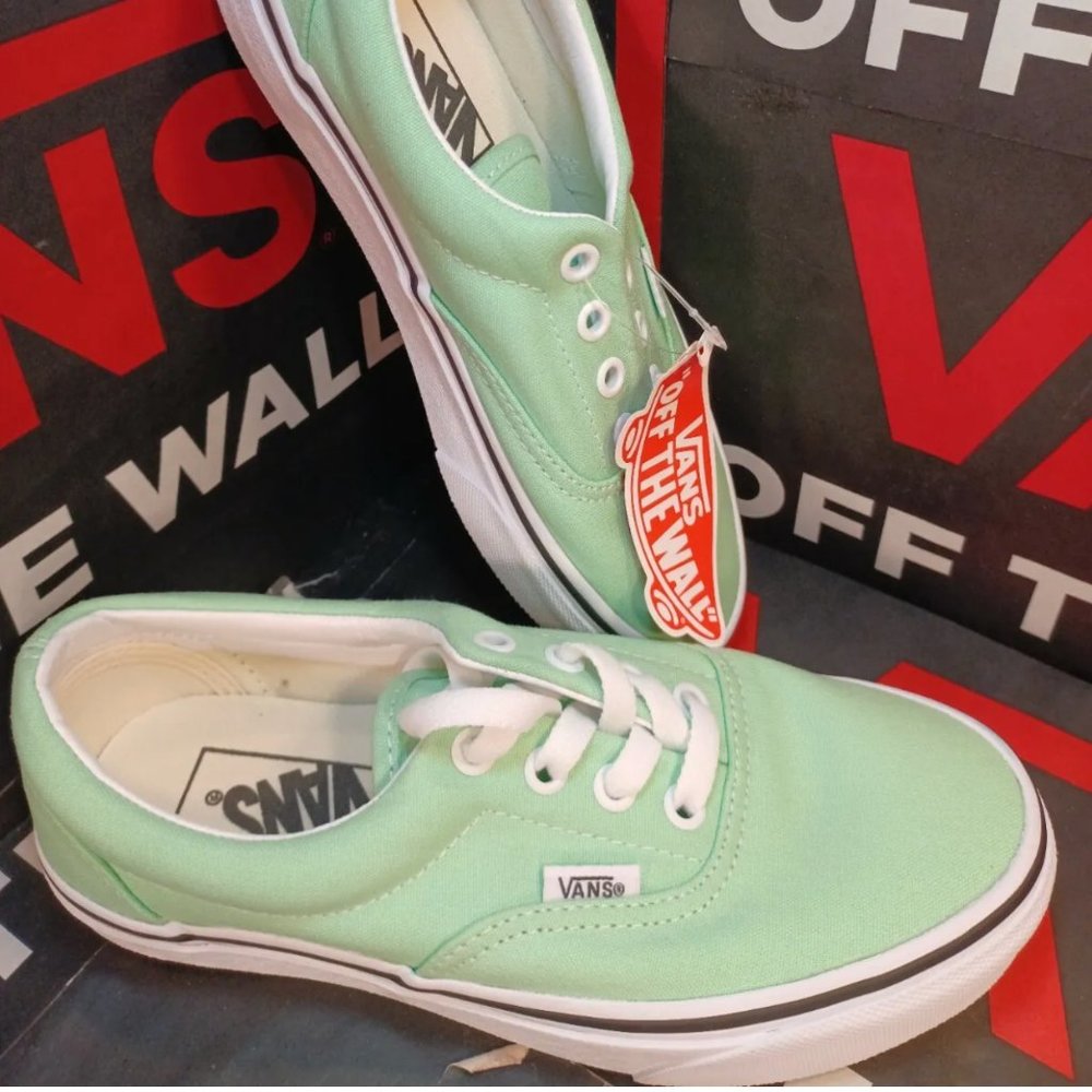 Vans Era Green Ash/True White Women's 5 VN0A4U39WKO